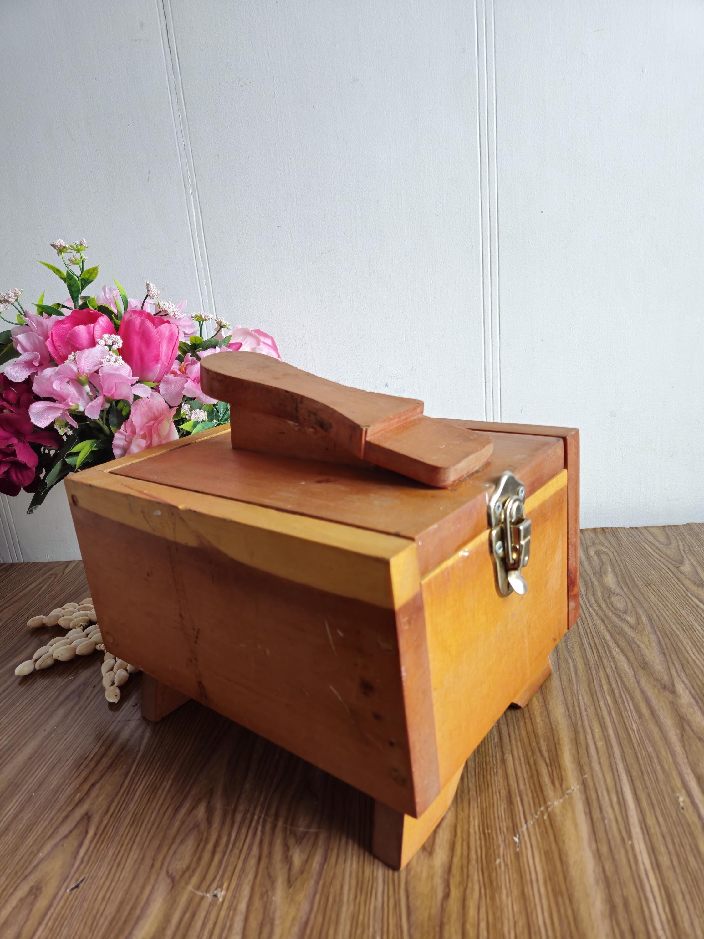 超希少◆Ronson◆1950s英国Shoe shine box シューボックス Ronson Shoe Box - Etsy UK
