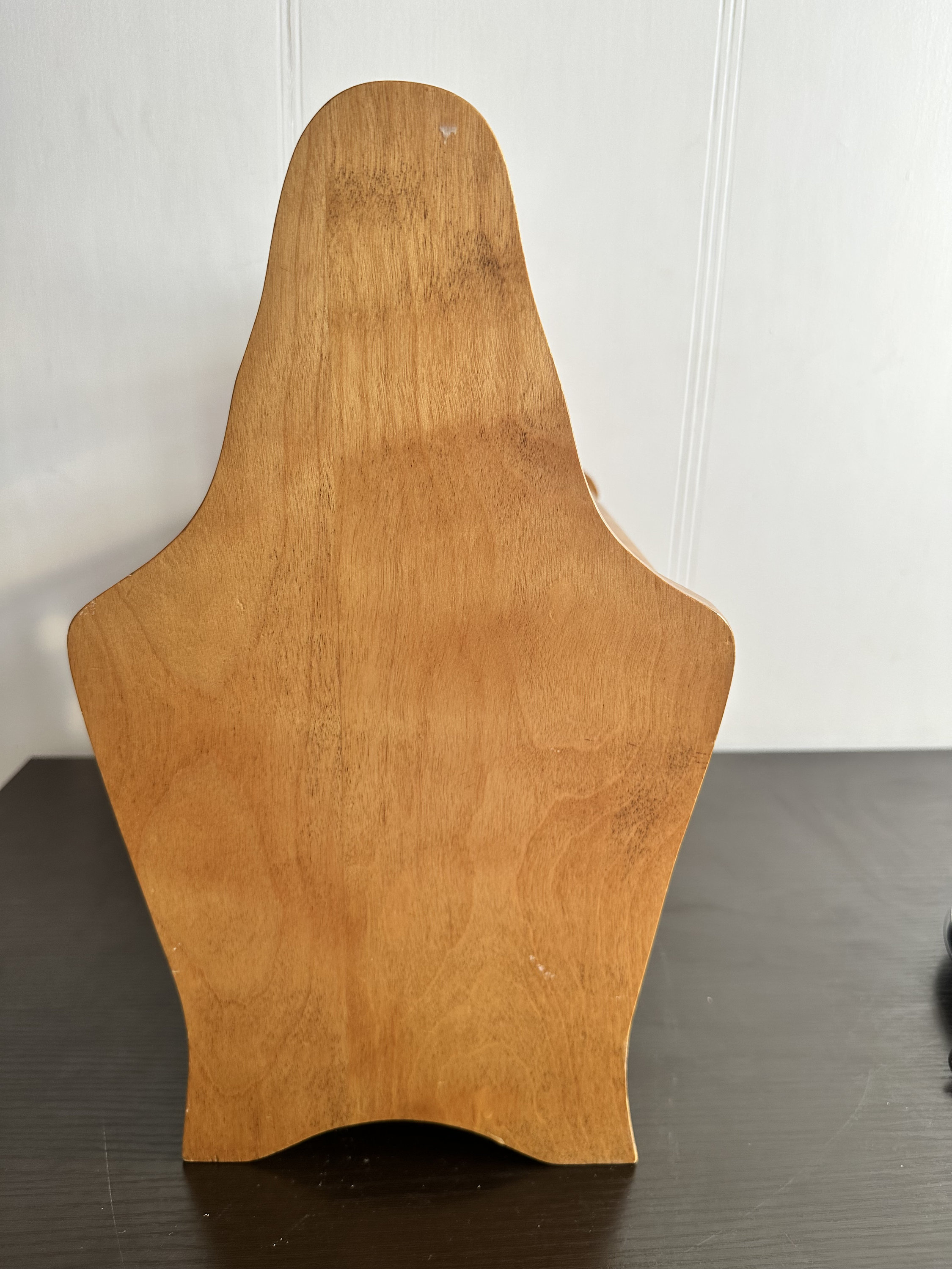 Vintage Wooden Newspaper Rack MCM Home Organization Floor Magazine Rack ...