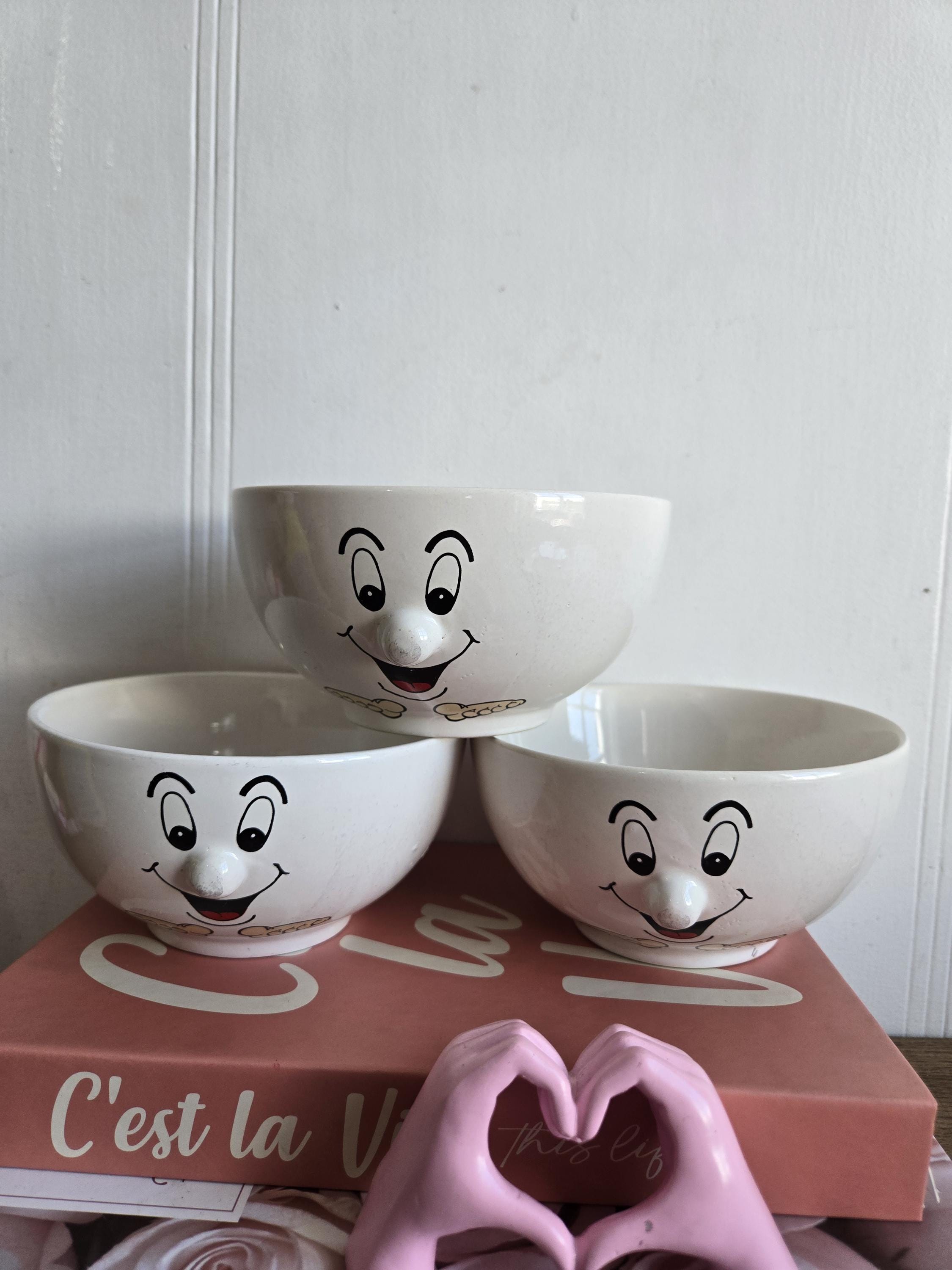 Funny face bowls