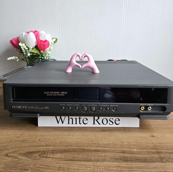 ジャンク品 HITACHI FI-5000 TVレシーバー Vintage Hitachi Model VT-M181A Video Cassette Recorder/player - No
