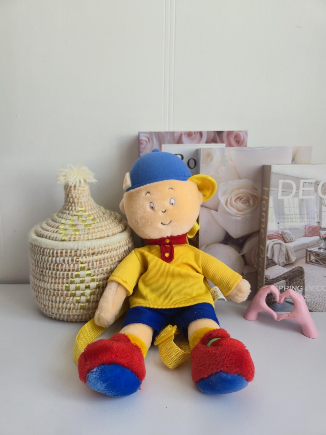 Vintage Caillou Backpack Cute Caillou Plush 2001 Etsy vintage-caillou-backpack-cute-caillou-plush-2001-etsy