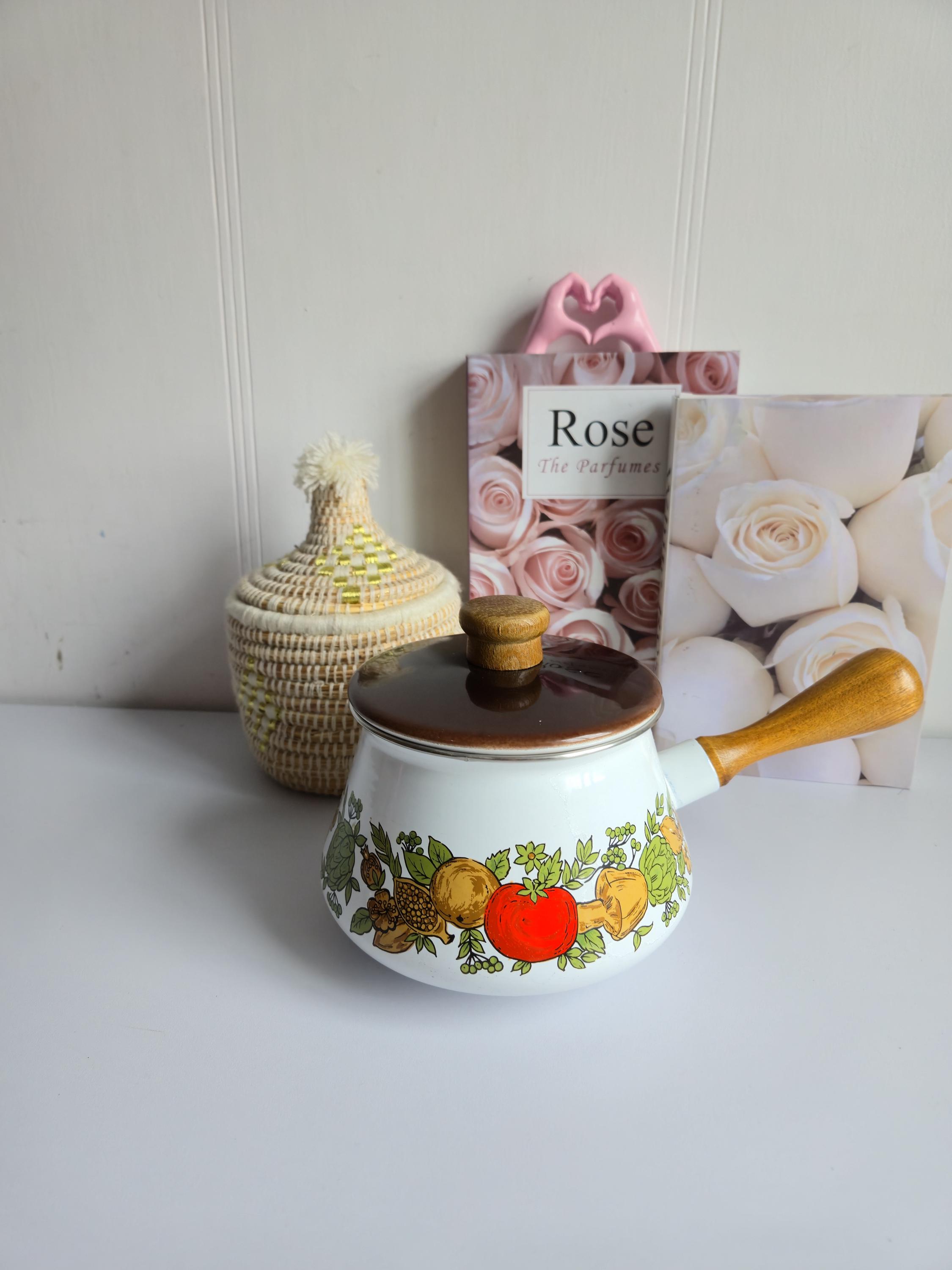 アメリカ ヴィンテージ キノコ フライパン 鍋 レトロポップ アンティーク 料理 Vintage Mushroom Pot and Pan Set - Etsy