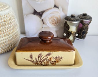 Mantequera vintage estilo shabby chic.