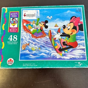 Vintage mickey mouse puzzle - Etsy 日本