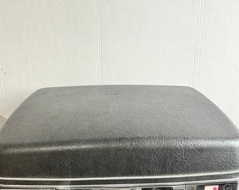 Vintage Samsonite Koffer, Rauch/grauer Koffer, Vintage Samsonite, Samsonite Silhouette, Vintage Gepäck, Zugkoffer, Retro-Reise