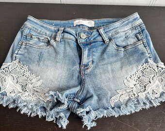 ■FANCY CLUB■ Vintage Denim Shorts SAND BROWN FQD879 FQD879 FANCY CLUB] VINTAGE DENIM SHORTS (SAND BROWN) FQD879