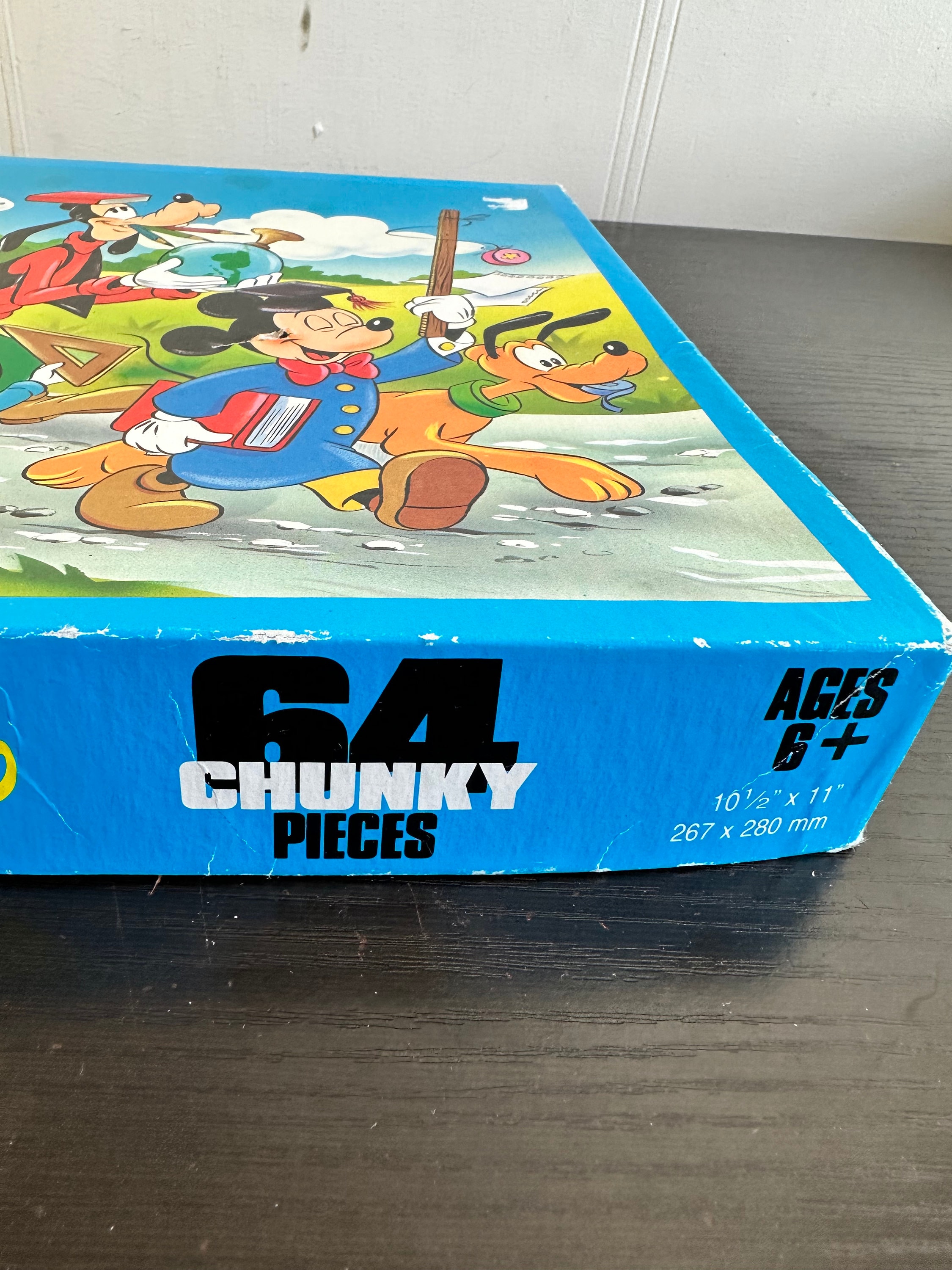 Vintage 64 Piece Walt Disney Vintage Puzzle , 1989s Complete