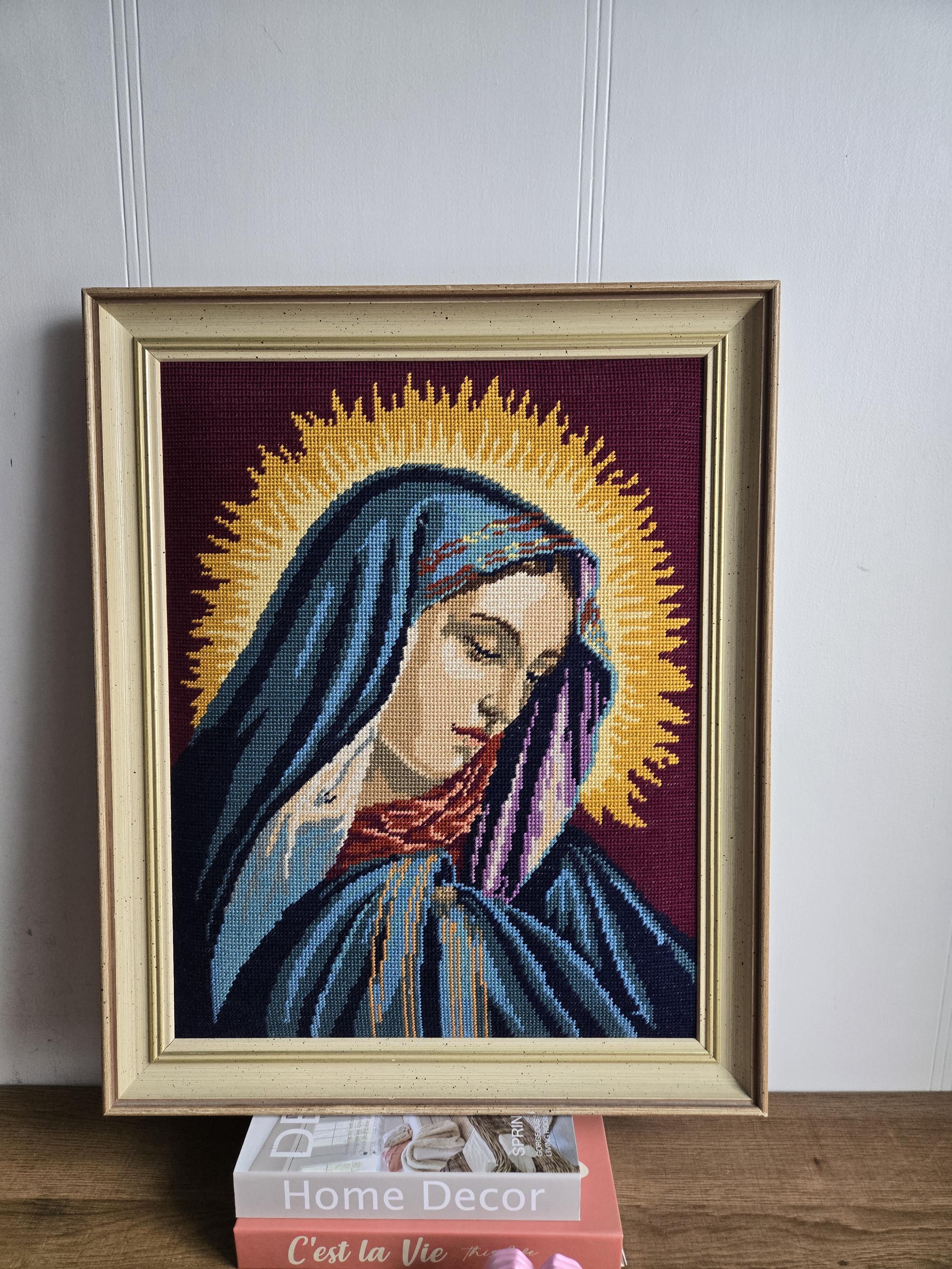 Tapisserie Yo Reinare Enfant Jésus 40x30 cm | vente en ligne sur