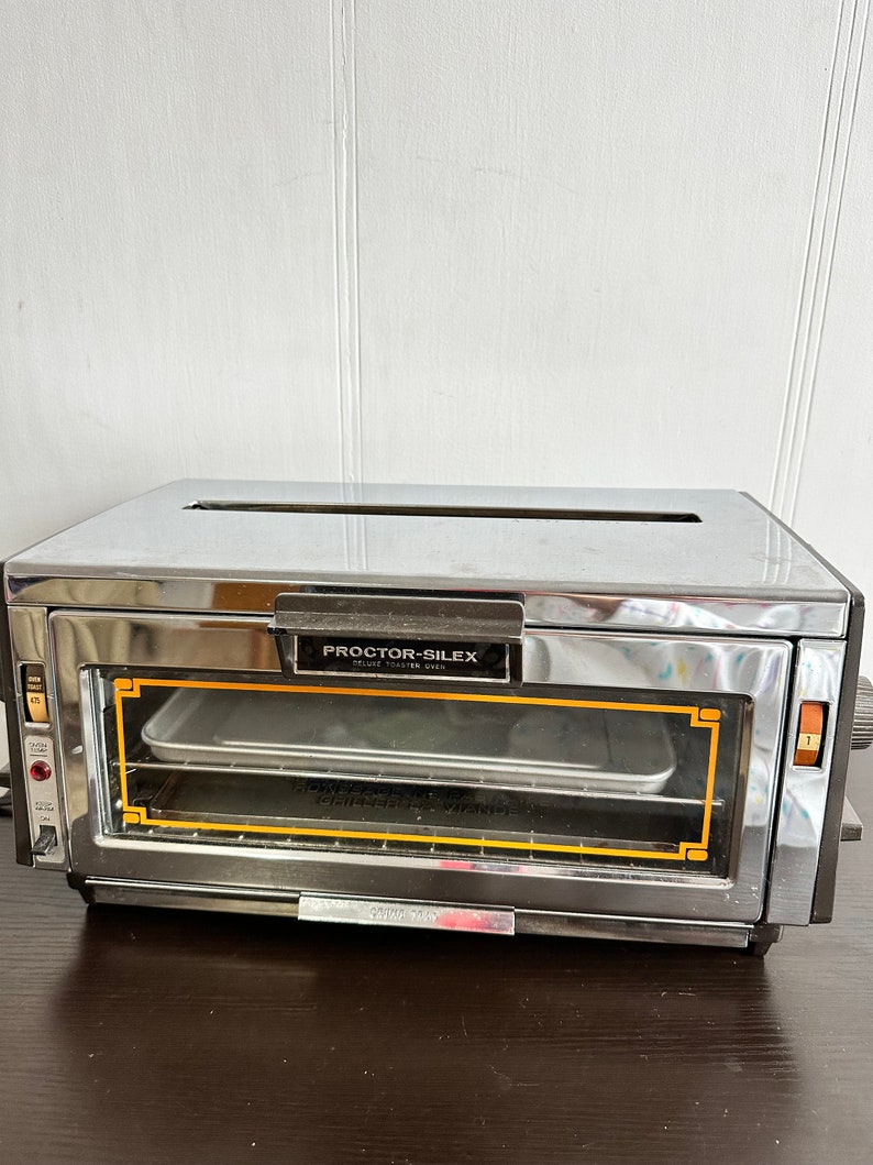 Vintage Proctor Silex Toaster Oven, Vintage Oven, 70s Toast, Vintage