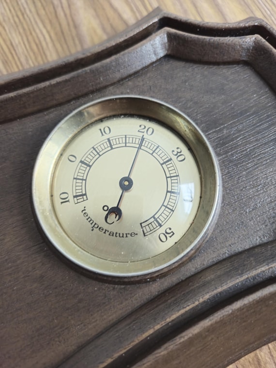 美しいヴィンテージエアガイド気圧計温度計湿度計計器 - Etsy 日本