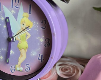 ビンテージ ディズニー ティンカーベル 目覚まし時計 フェアリーズ