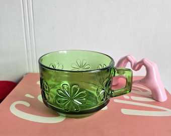 ヴィンテージの琥珀色のガラス灰皿。 - Etsy 日本