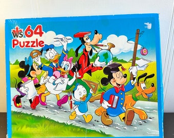 MICKEY MOUSE ★ ヴィンテージ　パズル　ウォルトディズニー MICKEY MOUSE ☆ ヴィンテージ パズル ウォルトディズニー