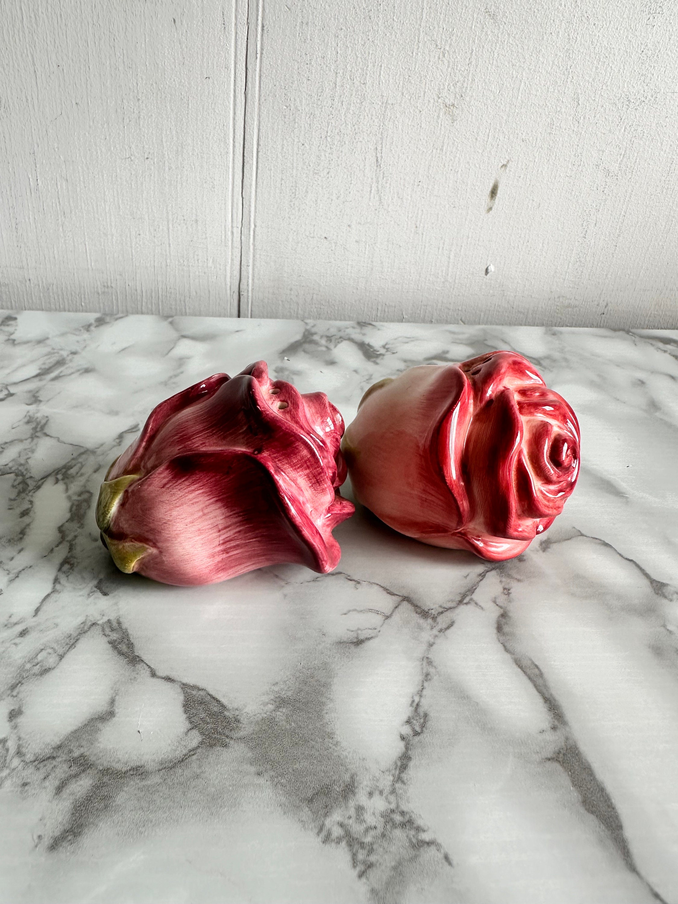 アメリカヴィンテージ ソルト＆ペッパー ローズ 薔薇 アメリカヴィンテージ ソルト＆ペッパー ローズ 薔薇 西ドイツ