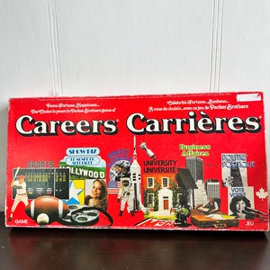 Gioco da tavolo Carriere Parker Brothers 1979 INCOMPLETO - Prodotto francese e inglese in Canada.