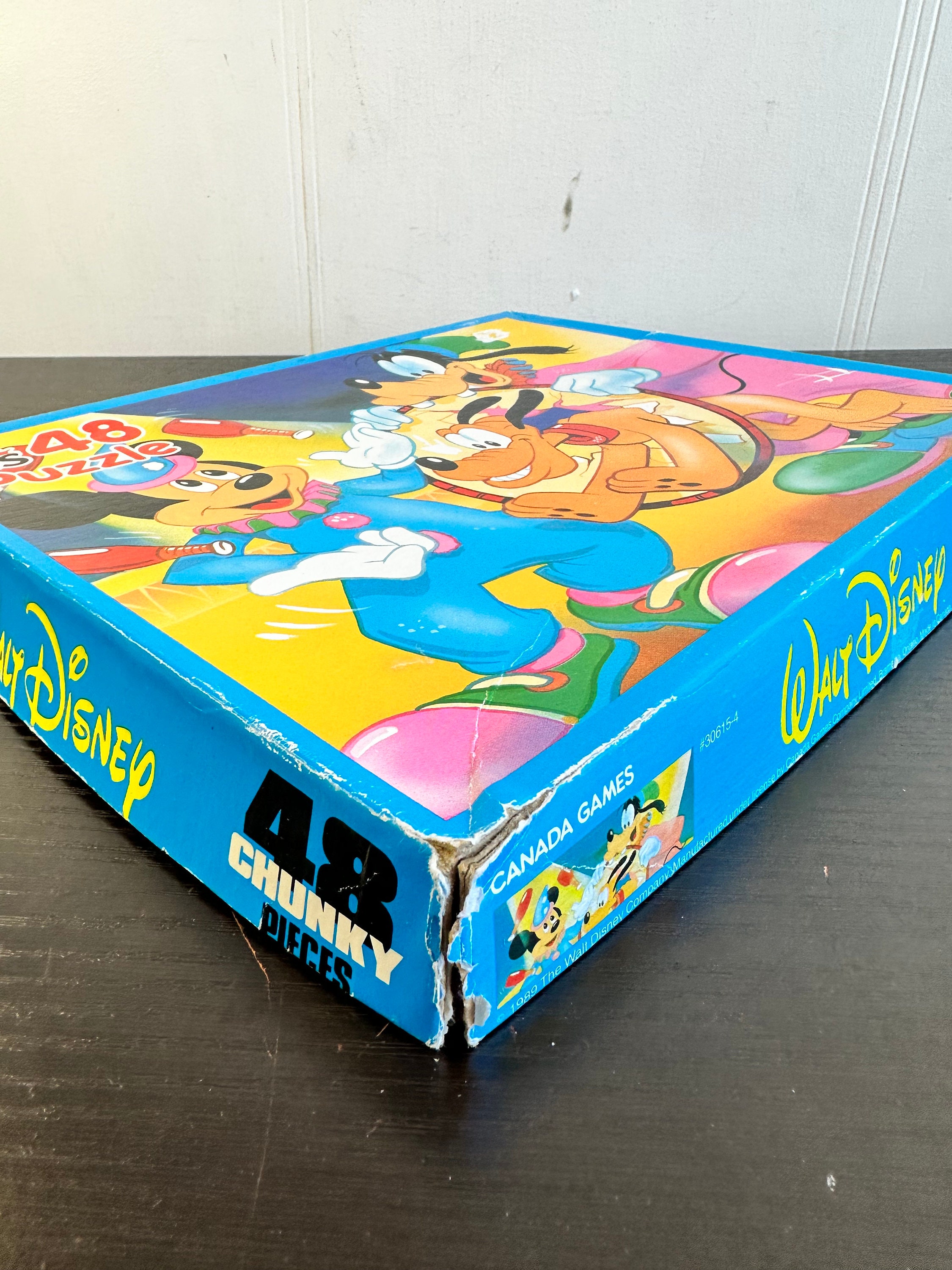 Vintage Walt Disney Vintage Puzzle , 1989s Puzzle Complete - Walt