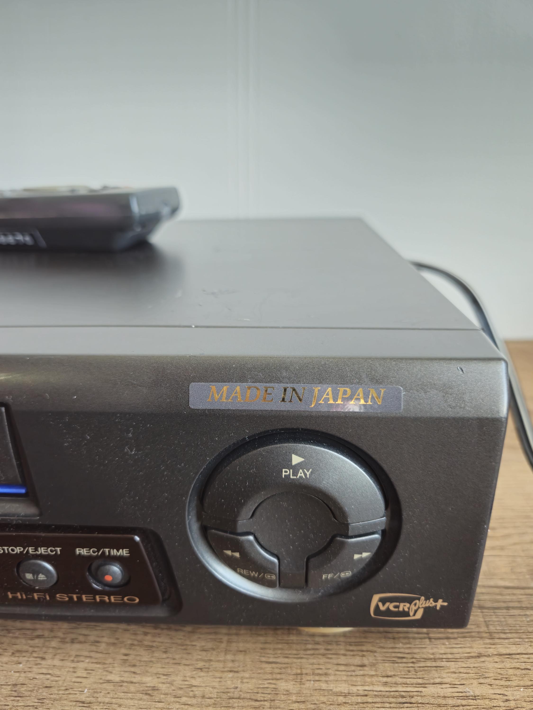 Vintage Panasonic Pv-s8670-k 4 Head Hi-fi Stereo VHS VCR