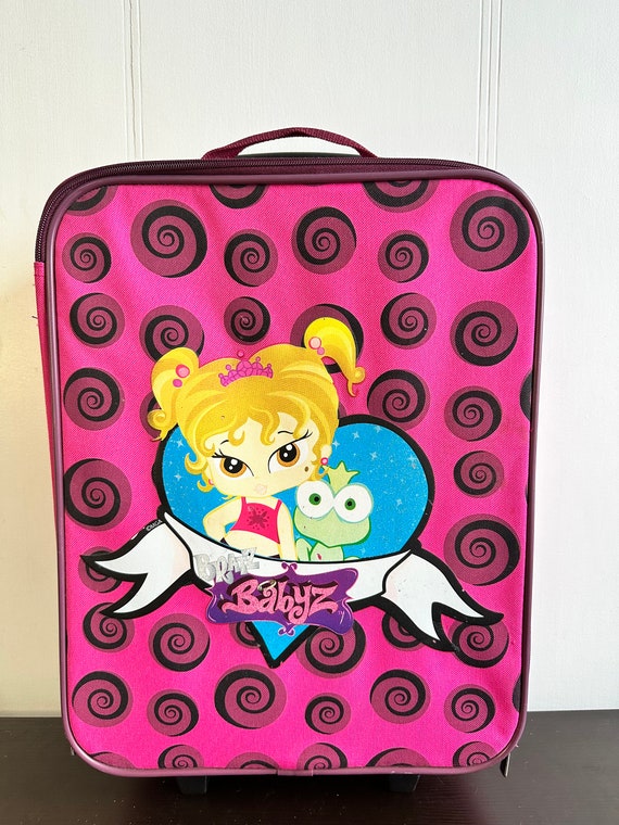 Vintage Bratz Babyz Suit Case Yasmin & Frog Pink B