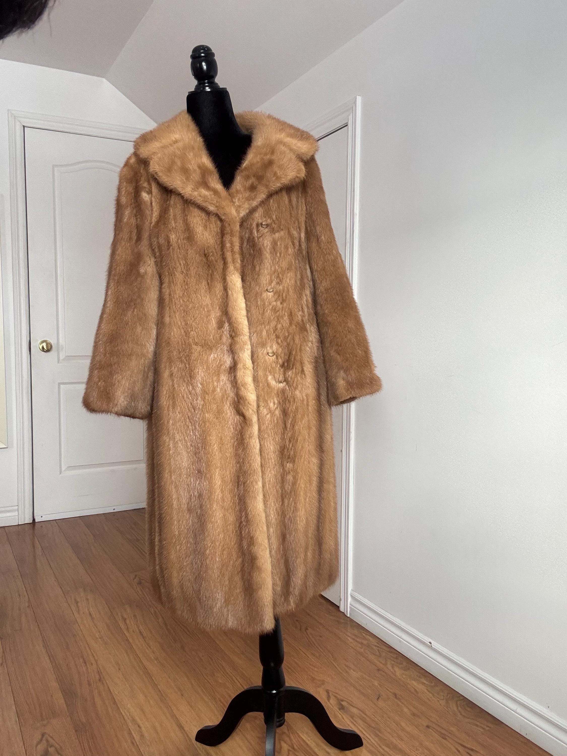 Full Length Mink Coat - Etsy Canada