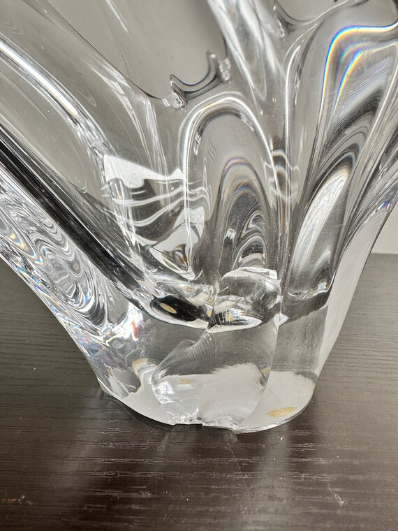 ガラス工芸 ドーム Daum *クリアガラス DAUM FRANCE ドーム クリスタル