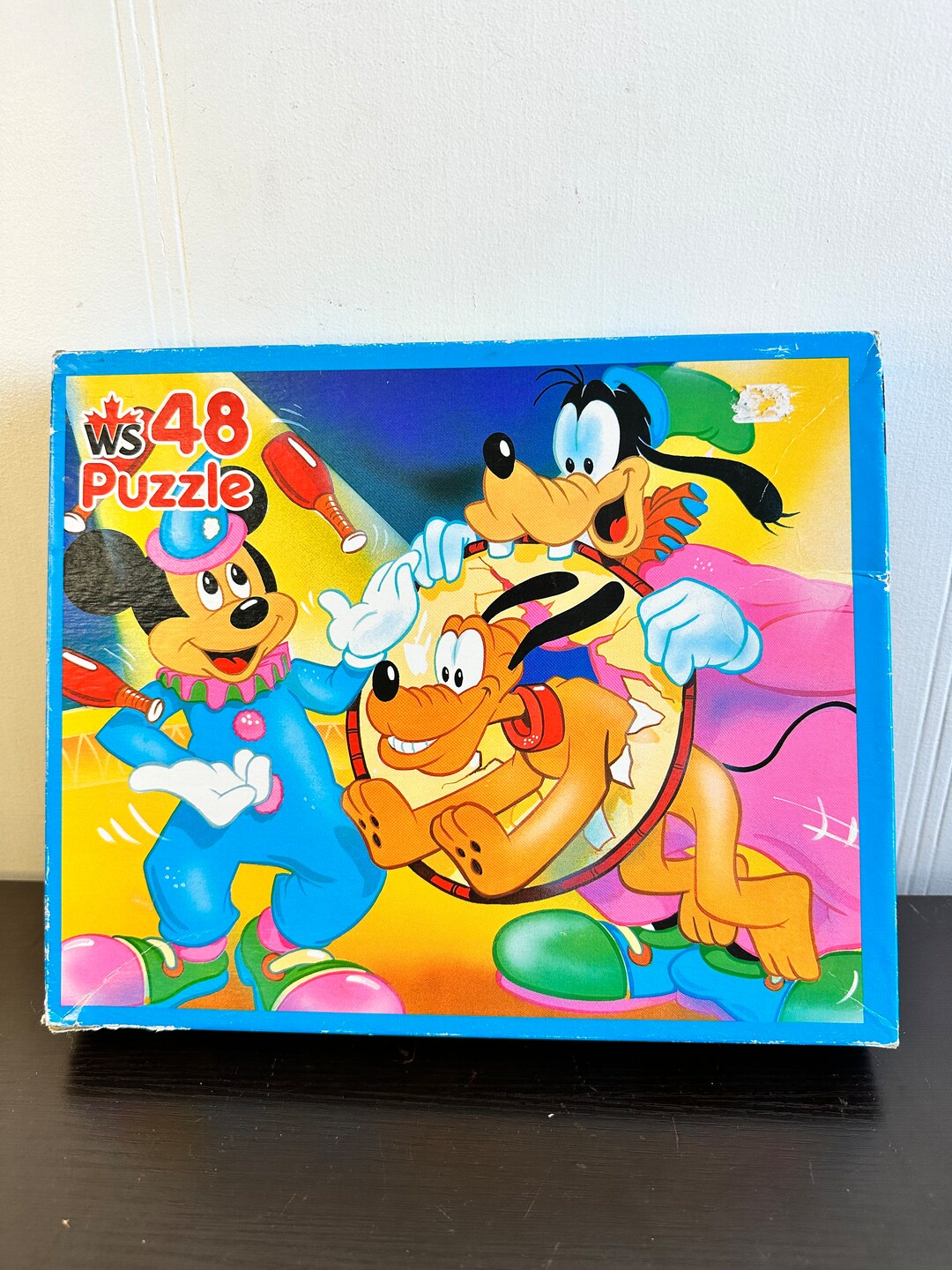 Vintage Walt Disney Vintage Puzzle , 1989s Puzzle Complete - Walt