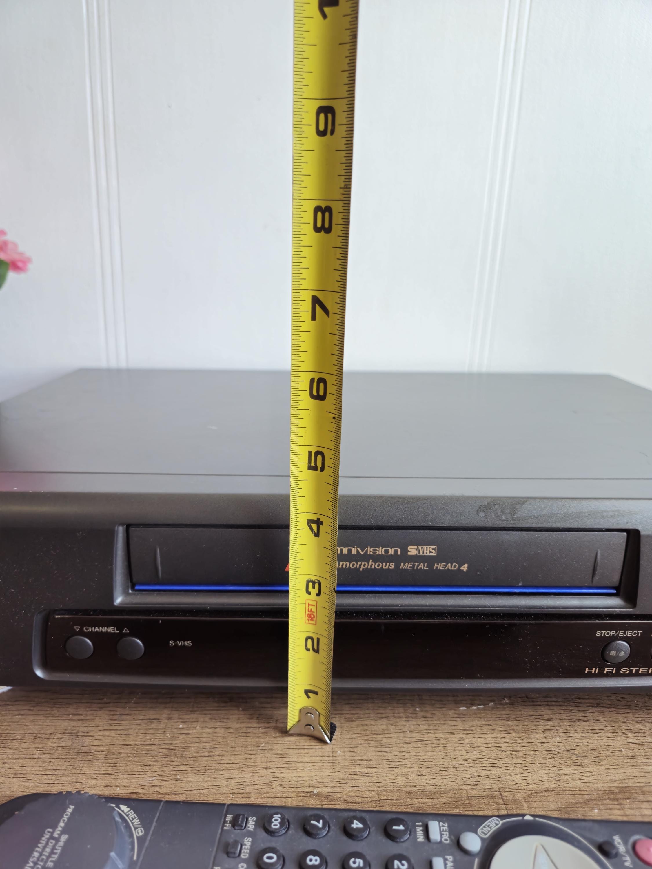 Vintage Panasonic Pv-s8670-k 4 Head Hi-fi Stereo VHS VCR