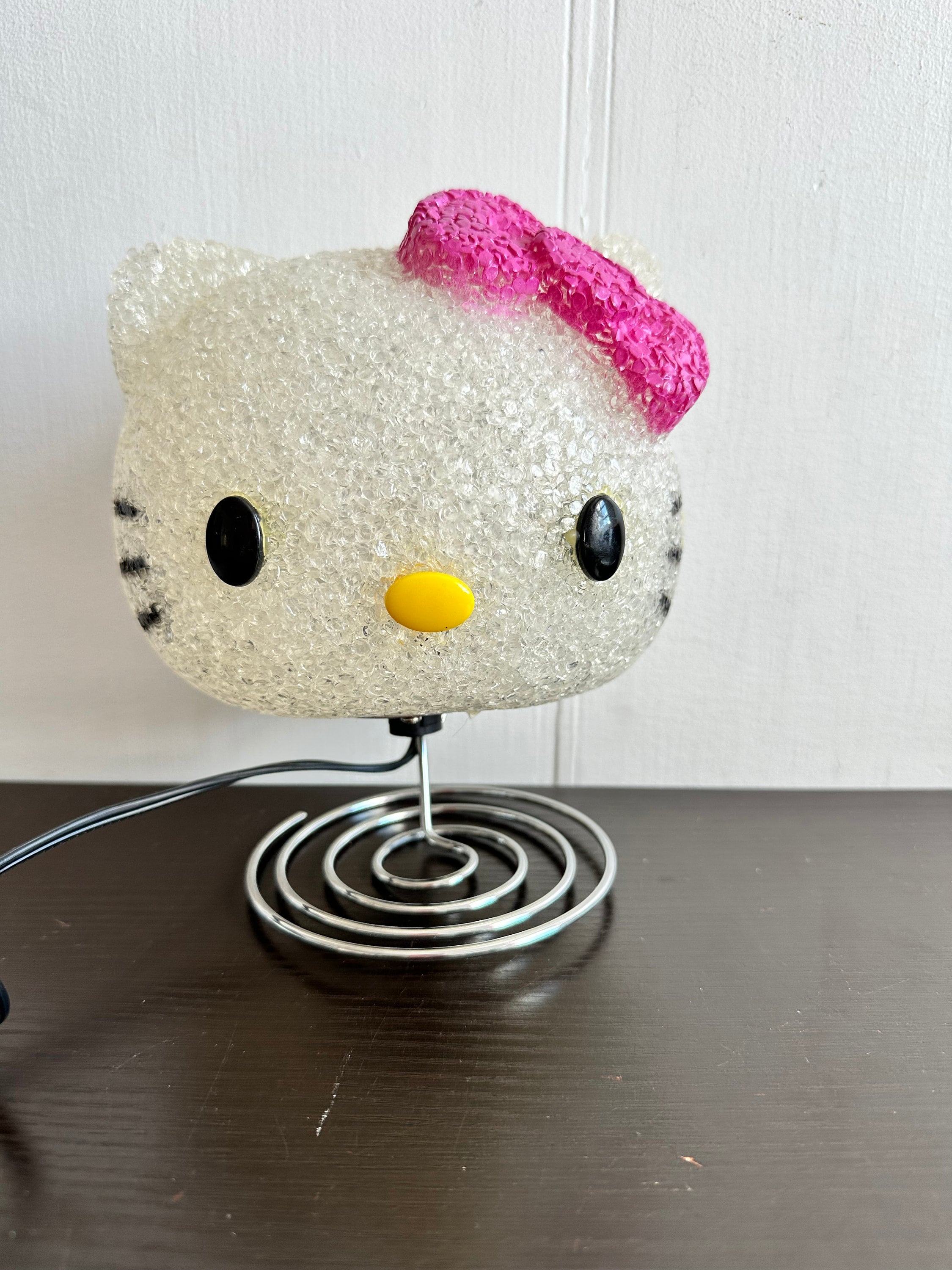 Vintage HELLO KITTY Bobble Socket Night Light Ignition Switch