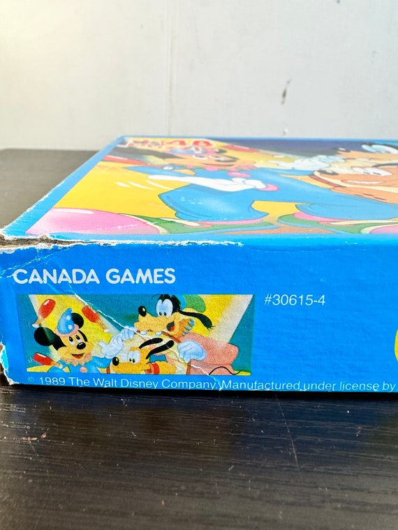 Vintage Walt Disney Vintage Puzzle , 1989s Puzzle Complete - Walt