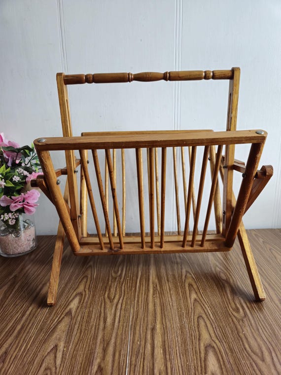 ミッドセンチュリー マガジンラック／マガジンホルダー