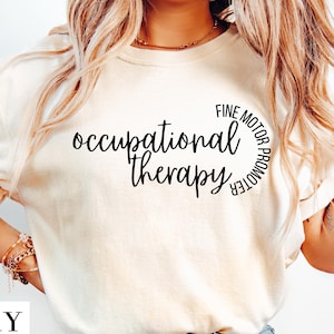 Camiseta de terapia ocupacional Camiseta de OT Camiseta de terapeuta ocupacional Camiseta de educación especial Camiseta de futuro OT Regalo de graduación para asistente de OT