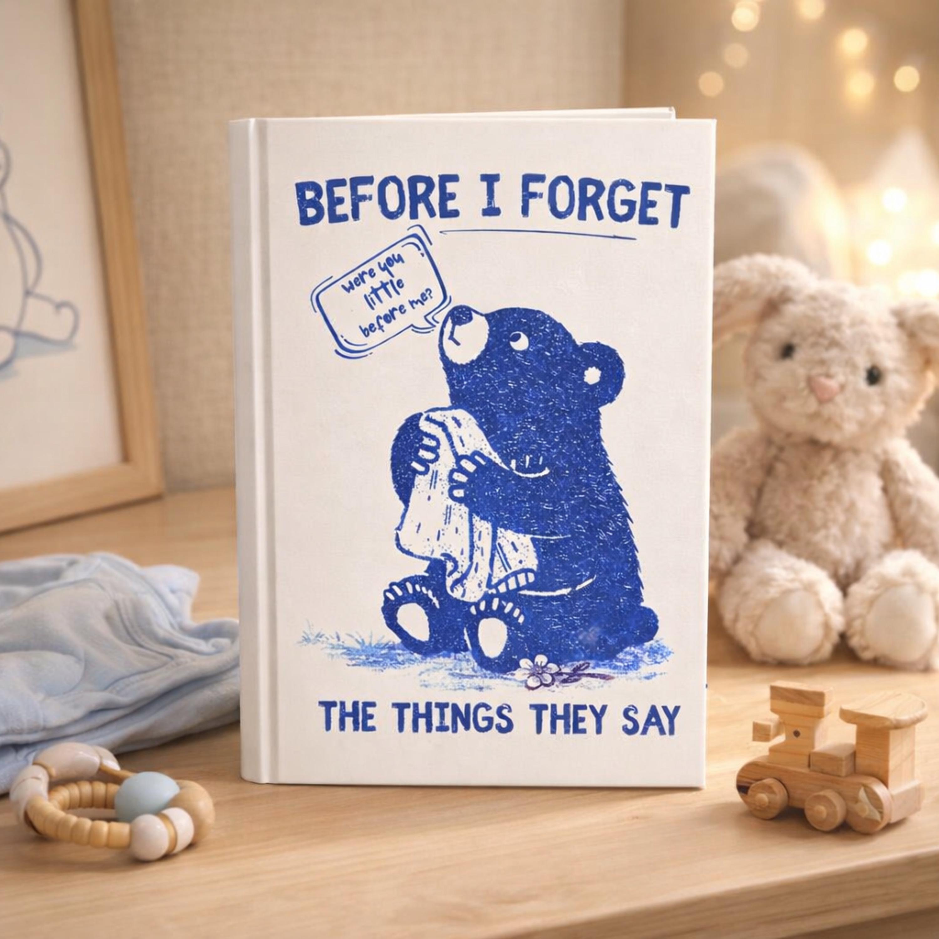 Things Kids Say Journal Mother's Day Gift for Mom of Toddlers Memory…