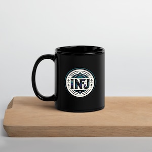 Inspiring INFJ Mug Illuminate Paths | Insightful Advocate | MBTI Gift for INFJ | Gift for Insightful Quiet‑Strength infp Mug – Quietly Lead