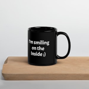 Rare‑Smile INTJ Smiling Mug – Rare but Real | Smiling on the Inside| MBTI Gift for INTJ | Personality Type Mug | Gift for Mastermind