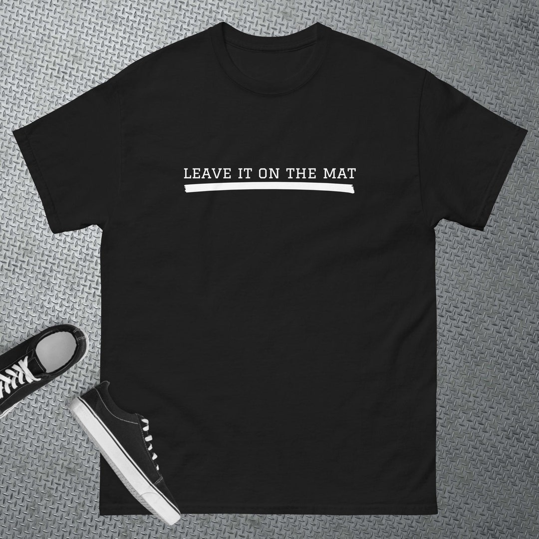 Wrestling Gift Leave It on the Mat Shirt High School Wrestling Tee ...