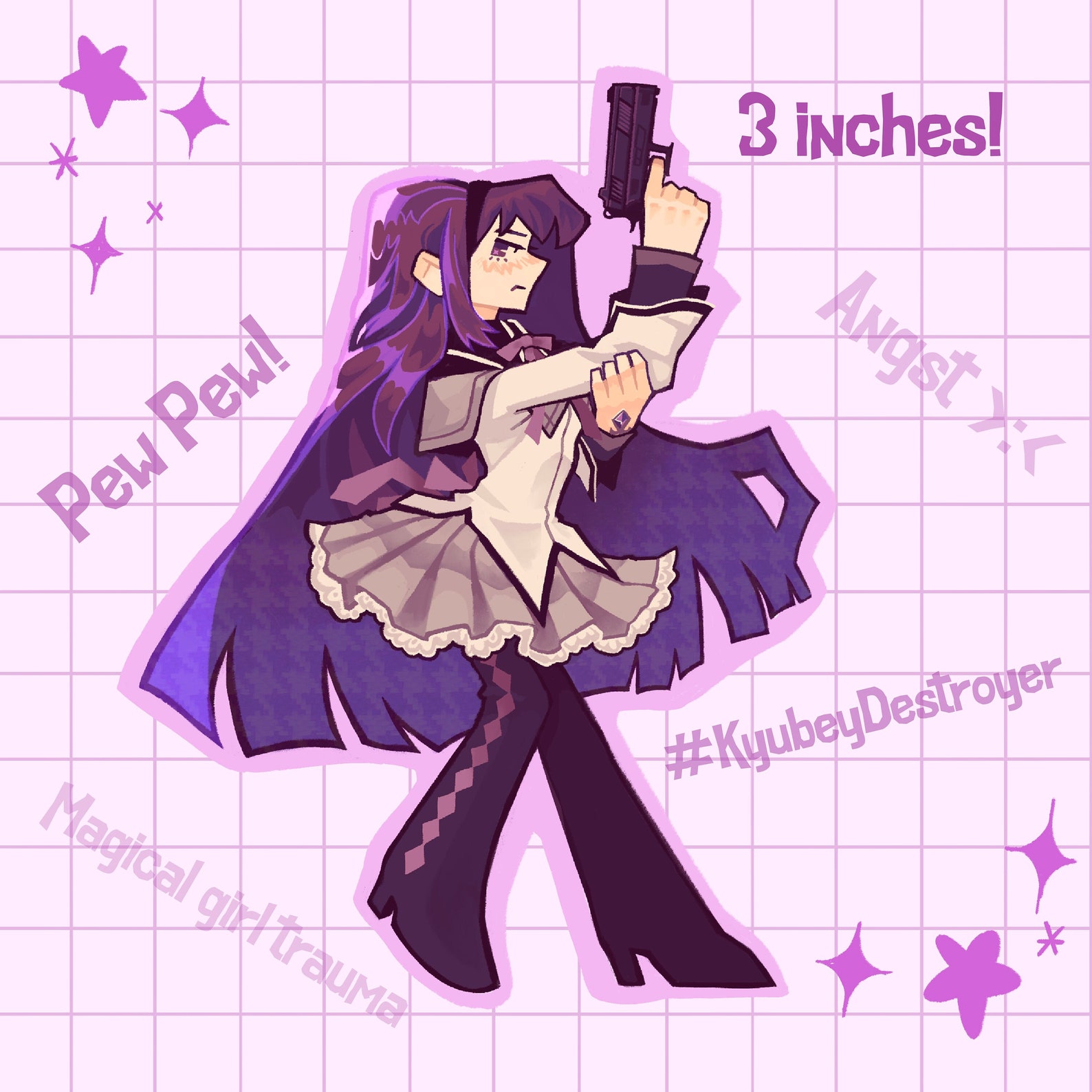 Pmmm Stickers Purple PMMM Vinyl Sticker - Etsy
