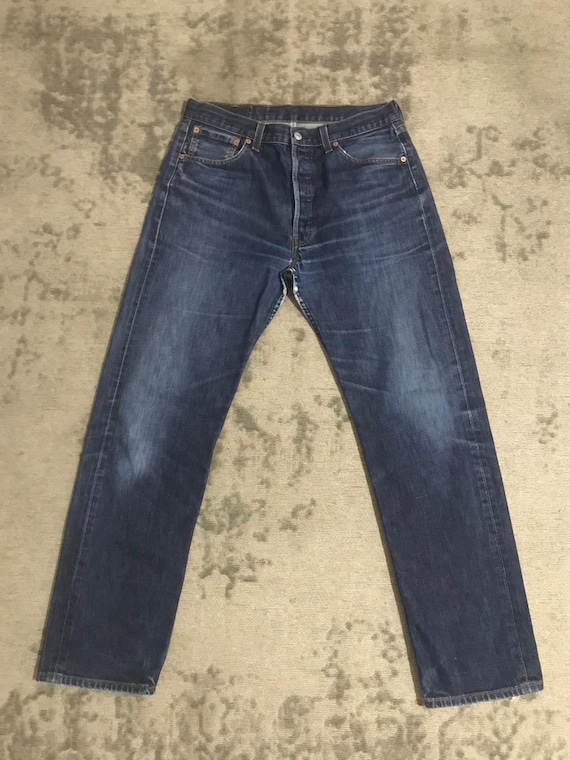 Levi's Vintage 501 Size W34 L32 Men's Jeans 90s Red Tab Levi