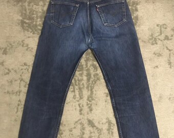 Levi's Vintage 501 Size W34 L32 Men's Jeans 90s Red Tab Levi