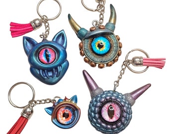 Monster Eye Keychain