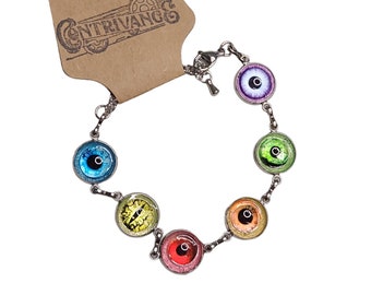 Glow N The Dark Evil Eye Bracelet | Monster Bracelet