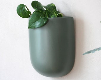 Tall Green Wall Planter