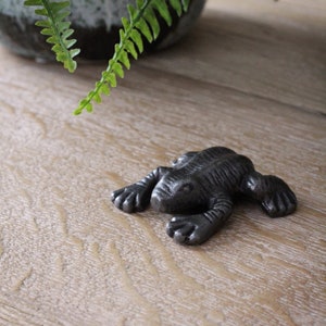 Cast Iron Frog Ornament Paper weight