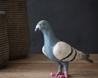  ピジョン 置物 ホワイト ピジョン 置物 ホワイト 鳩の置物 白 ピジョン タイプ 鳥 えんぎ