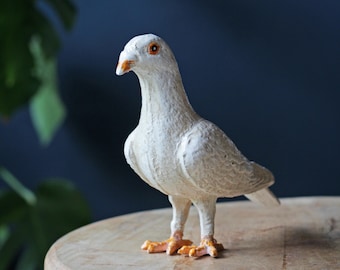 Cast Iron Dove Ornament, Bird Decor