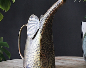 Metal Elephant Watering can