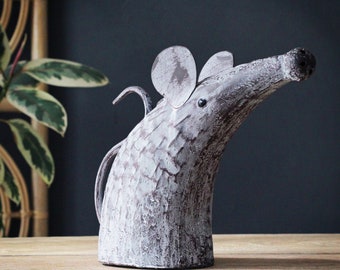 Metal Mouse Watering Can