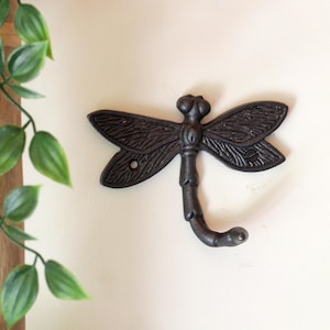 Cast Iron Dragonfly Hook