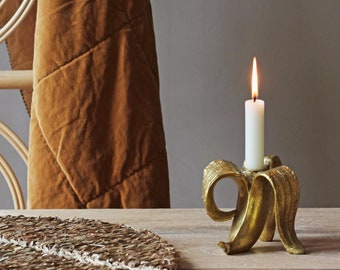 Gold Banana Candlestick