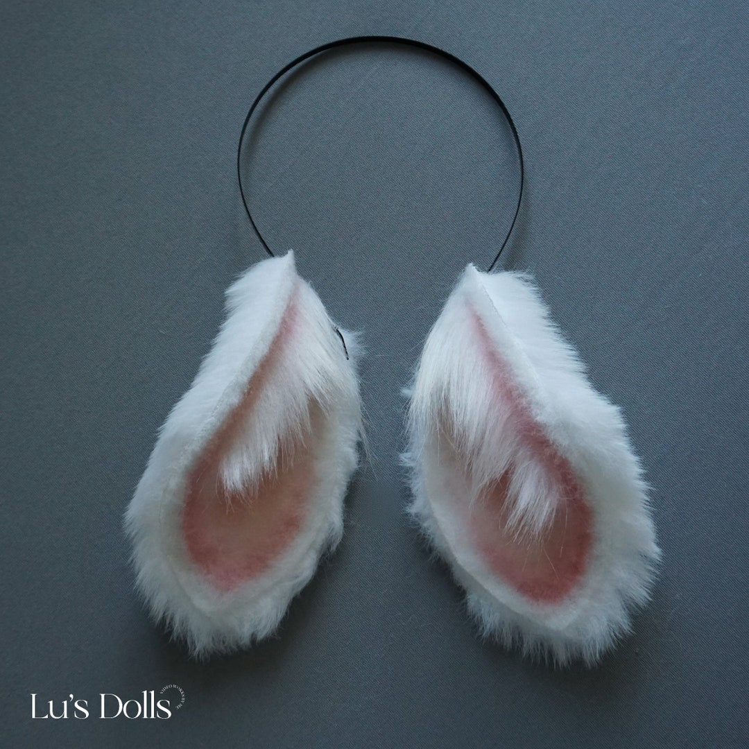 Lop Rabbit Cos Anime Ears Simulation Furry Cosplay Role-play Costume ...