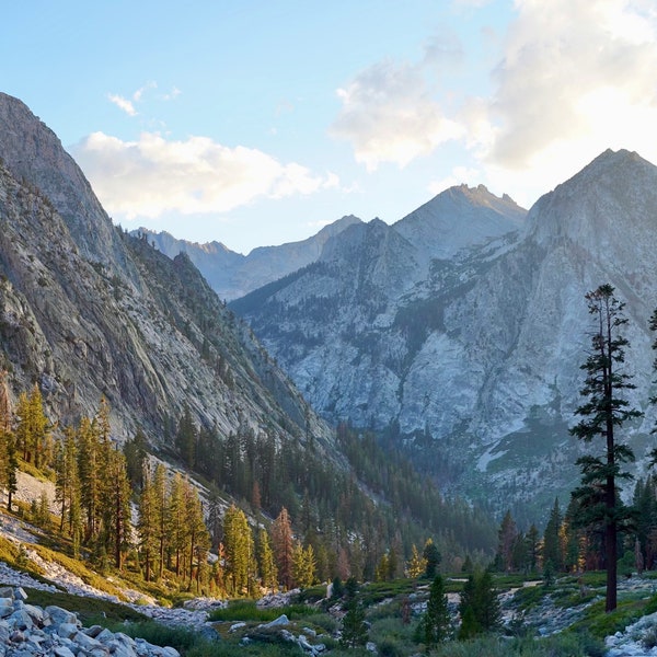 California Parks Mountain Photo, Rae Lakes Loop, National Park, Hiking Photography, Digital Downloadable Print Artwork. DIGITAL PRINT ONLY.