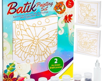 2-in-1 kit voor batikschilderij